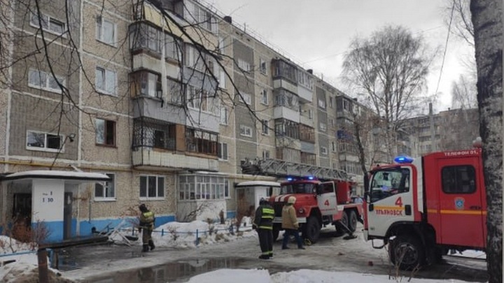 Взрыв газа произошел в ульяновской пятиэтажке Взрыв газа произошел в ульяновской пятиэтажке