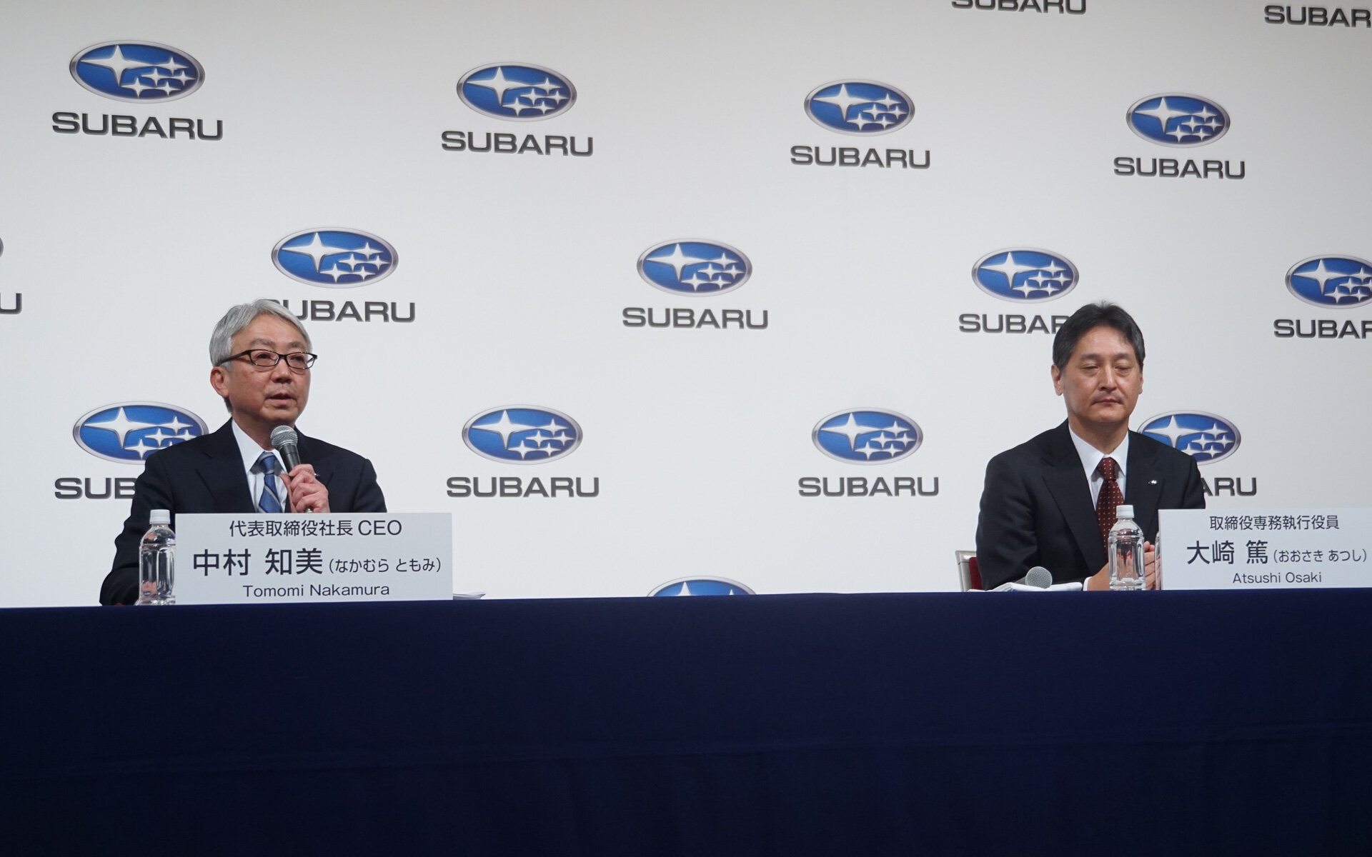 В Subaru сменился президент В Subaru сменился президент