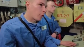 Российская субмарина выпустила ракету «Калибр» по береговой цели Российская субмарина выпустила ракету «Калибр» по береговой цели