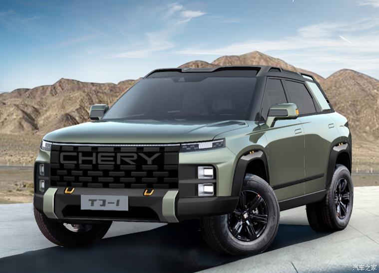 Новый кроссовер Chery TJ 1 показали на первых фото Новый кроссовер Chery TJ 1 показали на первых фото