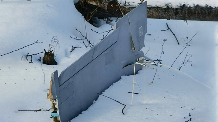 Украинский дрон сбили на подлете к Белгороду Украинский дрон сбили на подлете к Белгороду