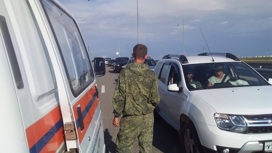 Пробка у Крымского моста: уточненные данные Пробка у Крымского моста: уточненные данные