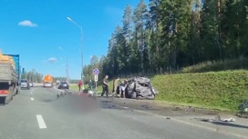 Фура сбила группу юных велосипедистов под Выборгом Фура сбила группу юных велосипедистов под Выборгом