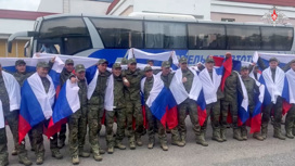 Минобороны опубликовало кадры возвращения российских военных Минобороны опубликовало кадры возвращения российских военных